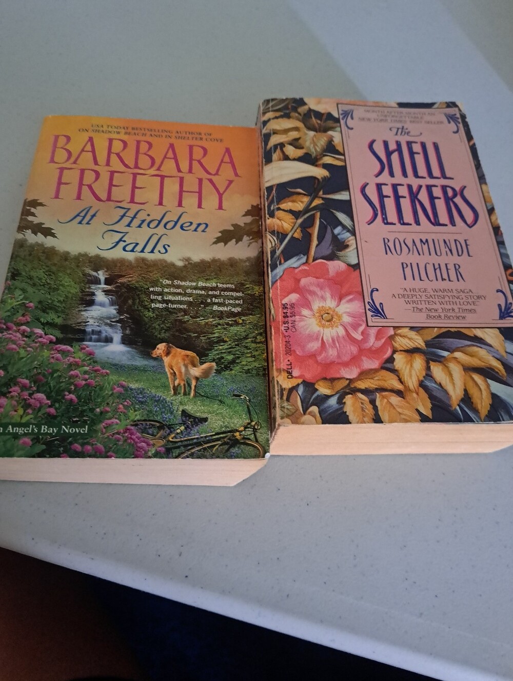At Hidden Falls - Green Paperback Pet-Friendly Cover